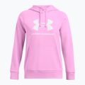 Bluză pentru femei  Under Armour Rival Fleece Big Logo Hoody stellar pink/white