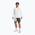 Longsleeve pentru bărbați Under Armour Curry Verbiage Heavyweight white/high vis yellow/black 2