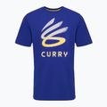 Tricou pentru bărbați Under Armour Curry Logo Trend royal/white/taxi