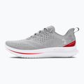 Under Armour Velociti 4 halo gri/racer red/white pantofi de alergare pentru bărbați 2