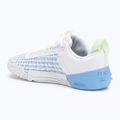 Încălțăminte de antrenament pentru femei Under Armour TriBase Reign 6 white/horizon blue/morph green 3