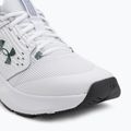 Încălțăminte de antrenament pentru bărbați Under Armour Commit 4 white/mod gray/forest green 7