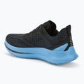 Under Armour Velociti 4 negru / albastru orizont / alb pantofi de alergare pentru bărbați 3