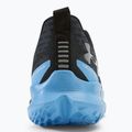 Under Armour Velociti 4 negru / albastru orizont / alb pantofi de alergare pentru bărbați 6