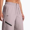 Pantaloni pentru femei Under Armour Unstoppable Woven Wide Leg tetra gray/black 4