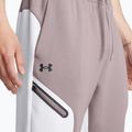 Pantaloni pentru bărbați Under Armour Unstoppable Fleece tetra gray/white/black 4