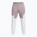 Pantaloni pentru bărbați Under Armour Unstoppable Fleece tetra gray/white/black 5