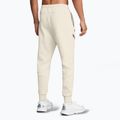 Pantaloni pentru bărbați Under Armour Unstoppable Fleece summit white/black 3