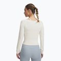 Longsleeve de antrenament pentru femei Under Armour Train Seamless stone/white 2