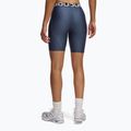 Pantaloni scurți pentru femei Under Armour HG Authentics 8in downpour gray / white 3