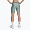 Pantaloni scurți pentru femei Under Armour HG Authentics 8in silica green / white 3