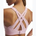 Sutien de antrenament Under Armour Infinity High Strappy prime pink/prime pink 3