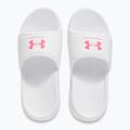 Papuci pentru femei  Under Armour Ignite Select white/white/super pink 4