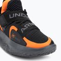 Încălțăminte de baschet Under Armour Flow Futr X 4 UAA black/castlerock/blaze orange 7