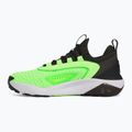 Încălțăminte de antrenament pentru bărbați Under Armour Project Rock 7 baroque green/hyper green/black 9