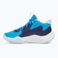 Încălțăminte de baschet pentru copii Under Armour Grade School Jet '23 electric blue/midnight navy/stream 9