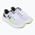 Încălțăminte de alergare pentru bărbați Under Armour Charged Surge 4 white/hyper green/black 3