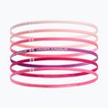 Bentiță pentru copii Under Armour Mini Elastic 6 pcs prime pink/white