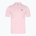 Tricou polo pentru bărbați Under Armour Matchplay Polo prime pink/midnight navy