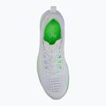 Încălțăminte de alergare pentru bărbați Under Armour Velociti 4 white/white/hyper green 5