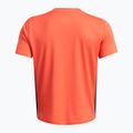 Tricou de fotbal pentru copii Under Armour Challenger Train fire/downpour gray/white 2