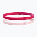 Bandană de cap Under Armour Mini Bands (2 buc.) shaded fuchsia/prime pink 2