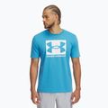 Tricou de antrenament pentru bărbați Under Armour ABC Camo Boxed Logo ether blue/white