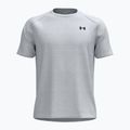 Tricou de antrenament pentru bărbați Under Armour Tech Textured distant gray/black