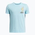 Tricou de antrenament pentru copii Under Armour Peace Love UA blue