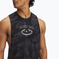 Tricou pentru bărbați Under Armour Project Rock Camo Tank anthracite/black/hyper green 3