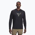 Hanorac de antrenament pentru bărbați  Under Armour Project Rock Iso-Chill Hoody black / hyper green