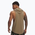 Bluză pentru bărbați  Under Armour Project Rock Wire SL bayou / white clay 2