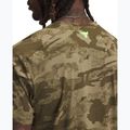 Tricou de antrenament bărbați Under Armour Project Rock Iso Chill SS bayou/timberwolf taupe/baroque green 3