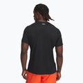 Tricou de antrenament pentru bărbați Under Armour HeatGear Fitted black/white 2