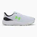Încălțăminte de alergare pentru bărbați Under Armour Charged Pursuit 4 white/black/hyper green 2