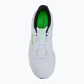 Încălțăminte de alergare pentru bărbați Under Armour Charged Pursuit 4 white/black/hyper green 5