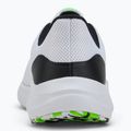 Încălțăminte de alergare pentru bărbați Under Armour Charged Pursuit 4 white/black/hyper green 6