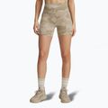 Pantaloni scurți de antrenament pentru femei Under Armour Project Rock Middy city khaki / black