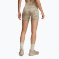 Pantaloni scurți de antrenament pentru femei Under Armour Project Rock Middy city khaki / black 3