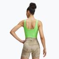 Sutien de antrenament  Under Armour Project Rock Fitted Bra Tank cyber green / cyber green 3