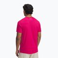 Tricou de alergare pentru bărbați Under Armour Trail Run shaded fuchsia/reflective 2