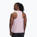 Tank top de alergare pentru bărbați Under Armour Launch Elite Singlet prime pink/reflective 2