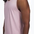 Tank top de alergare pentru bărbați Under Armour Launch Elite Singlet prime pink/reflective 3