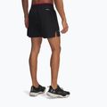 Pantaloni scurți de alergare pentru bărbați Under Armour Trail Run Launch black / reflective 3