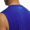 Tank top de alergare pentru bărbați Under Armour Trail Run Launch Tank royal/reflective 3