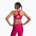 Sutien de antrenament Under Armour HeatGear Armour High shaded fuchsia 2