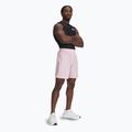 Pantaloni scurți de antrenament pentru bărbați Under Armour Woven Wordmark prime pink/black 2