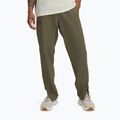 Pantaloni de antrenament pentru bărbați Under Armour Rival Woven Windbreaker Pant marine od green/marine od green/black