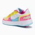 Încălțăminte cu rotile pentru copii Heelys Rezerve FN white/neon pink/aqua/neon yellow 3