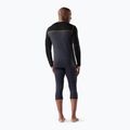 Longsleeve termoactiv pentru bărbați Smartwool Classic Thermal Merino Base Layer Colorblock Crew Boxed charcoal/honey gold 2